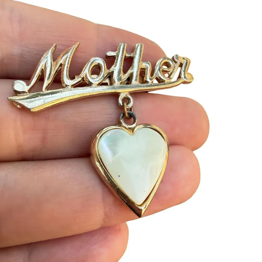 Unbranded mother brooch